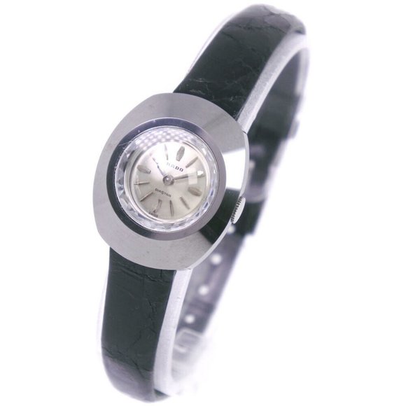 RADO cal.1677 DIATAR Watches Stainless Steel/leather Hand Winding Women Si... - Picture 10 of 10